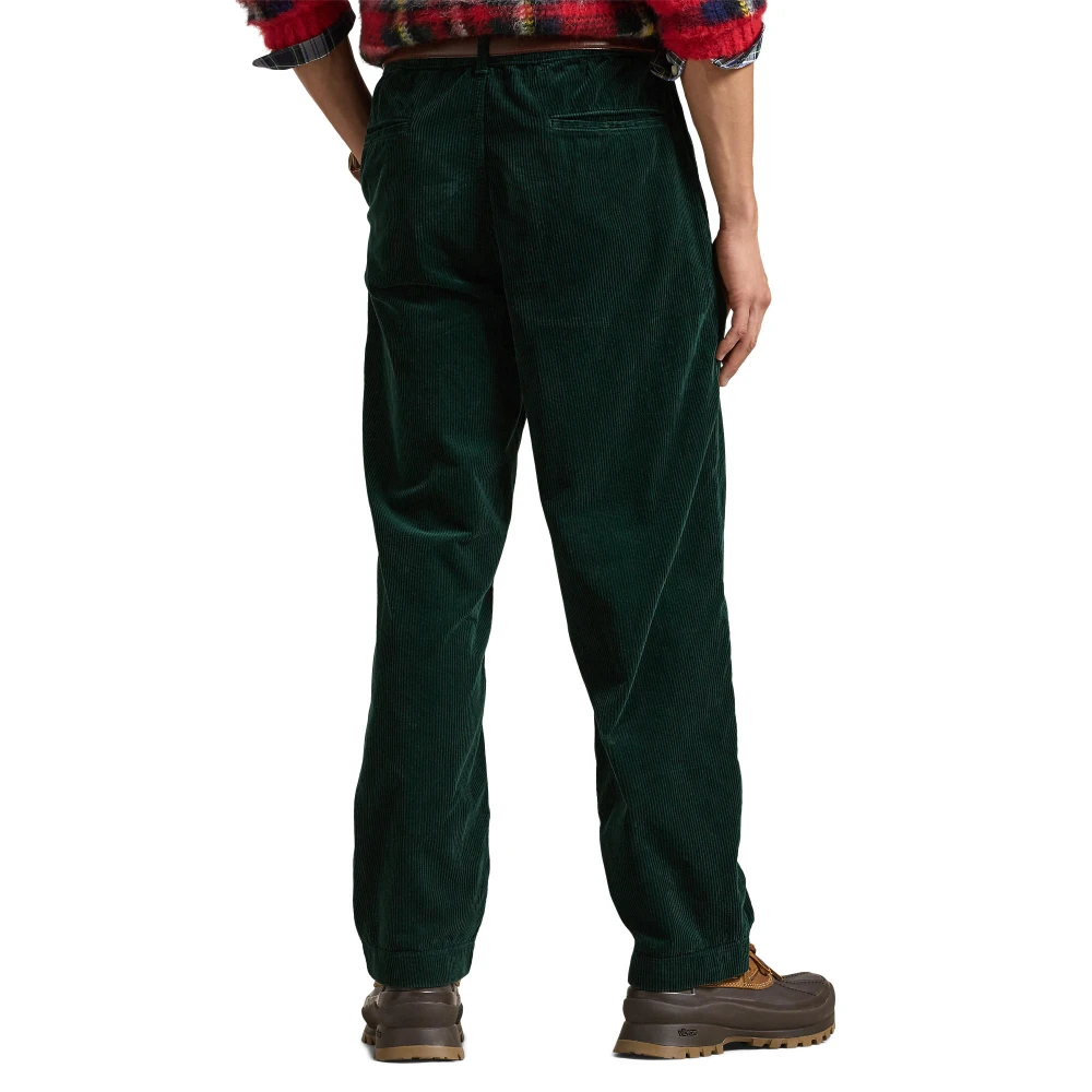 Ανδρικό Παντελόνι Classic Fit Pleated Corduroy Polo Ralph Lauren