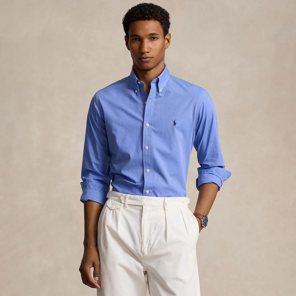 Ανδρικό Πουκάμισο Custom Fit Stretch Poplin Polo Ralph Lauren