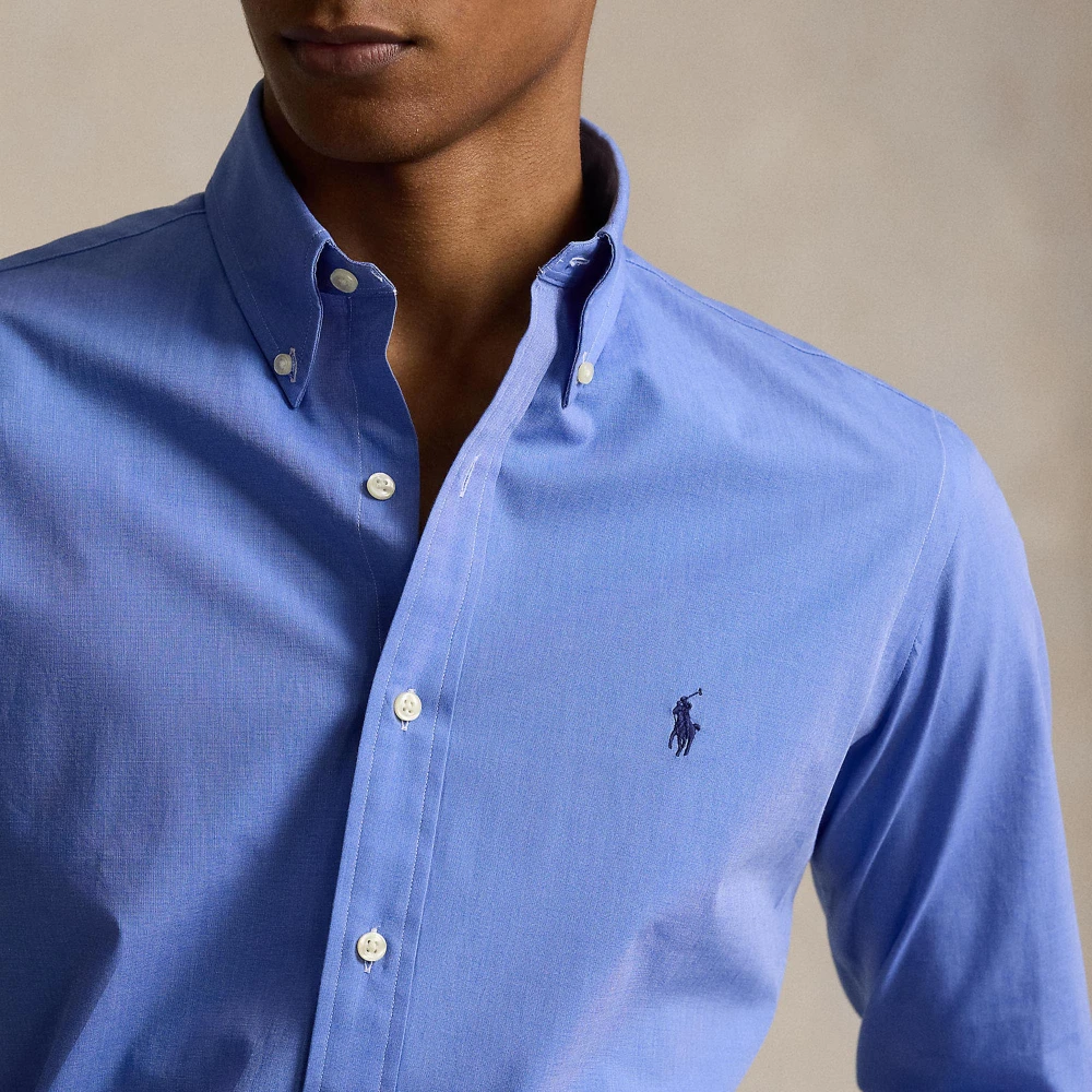 Ανδρικό Πουκάμισο Custom Fit Stretch Poplin Polo Ralph Lauren