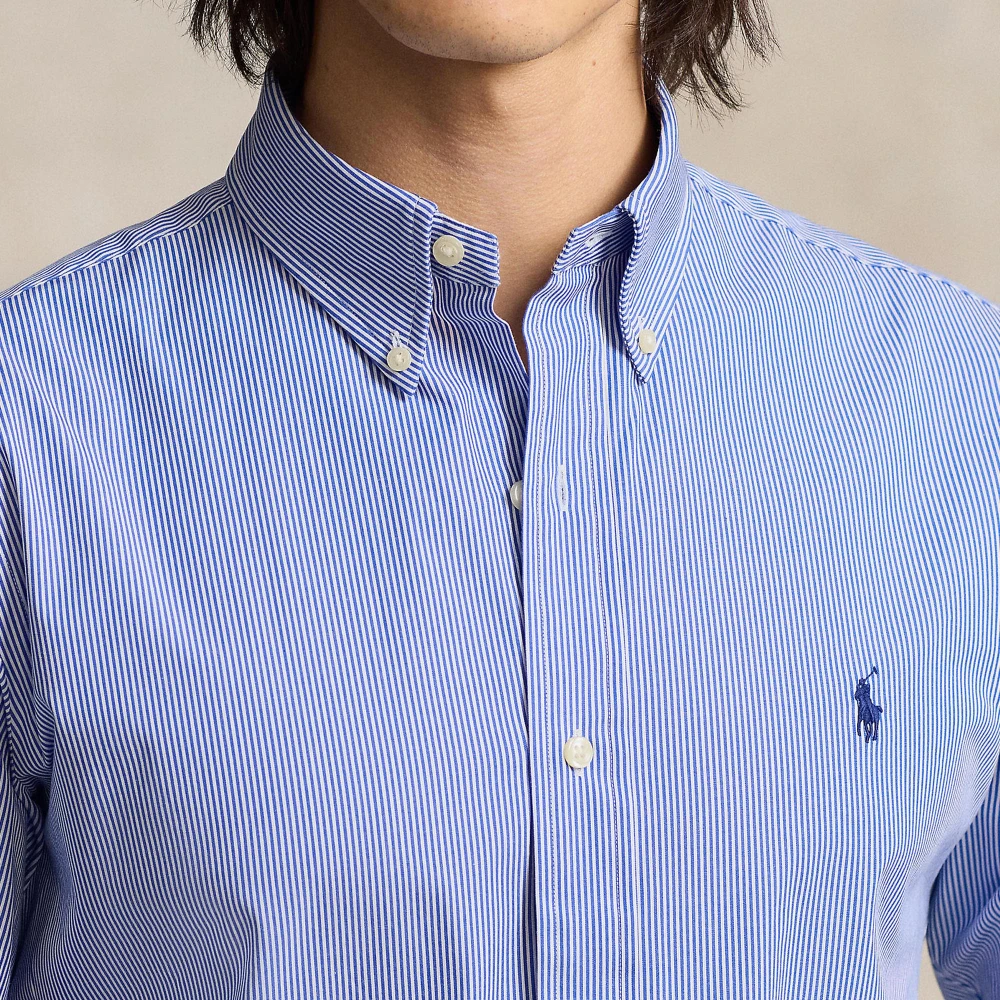 Ανδρικό Πουκάμισο Custom Fit Stretch Poplin Polo Ralph Lauren