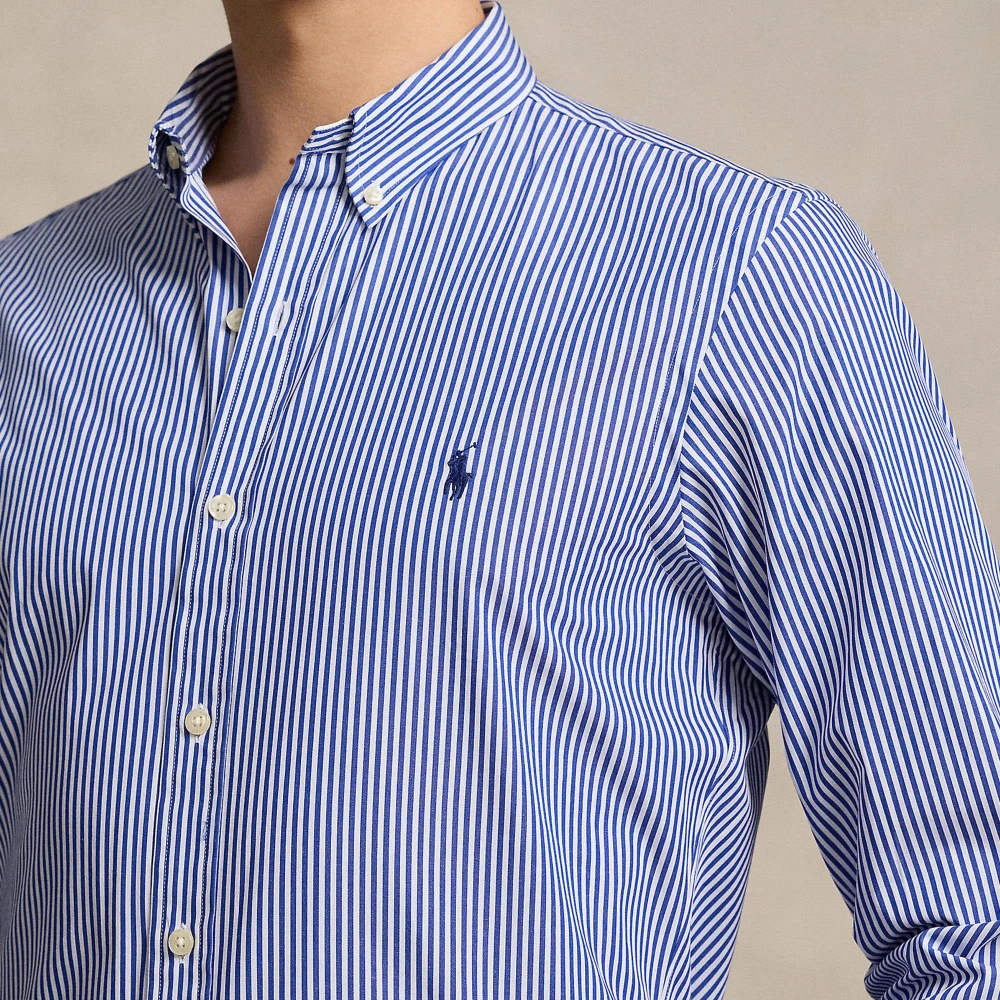 Ανδρικό Πουκάμισο Custom Fit Stretch Poplin Polo Ralph Lauren