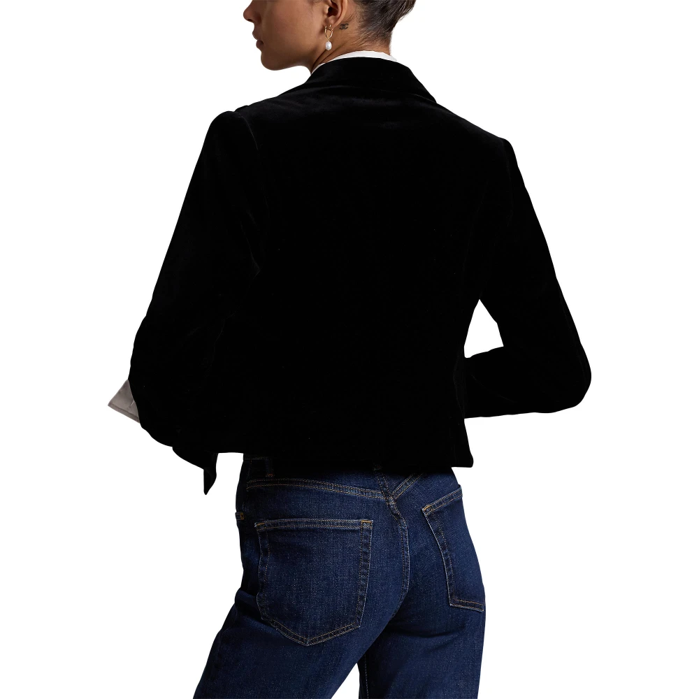 Γυναικείο Βελούδινο Σακάκι Cropped Polo Ralph Lauren