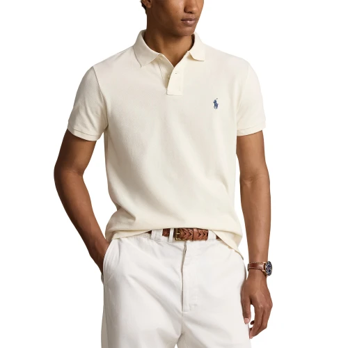Ανδρική Μπλούζα Polo Custom Slim Fit- Polo Ralph Lauren