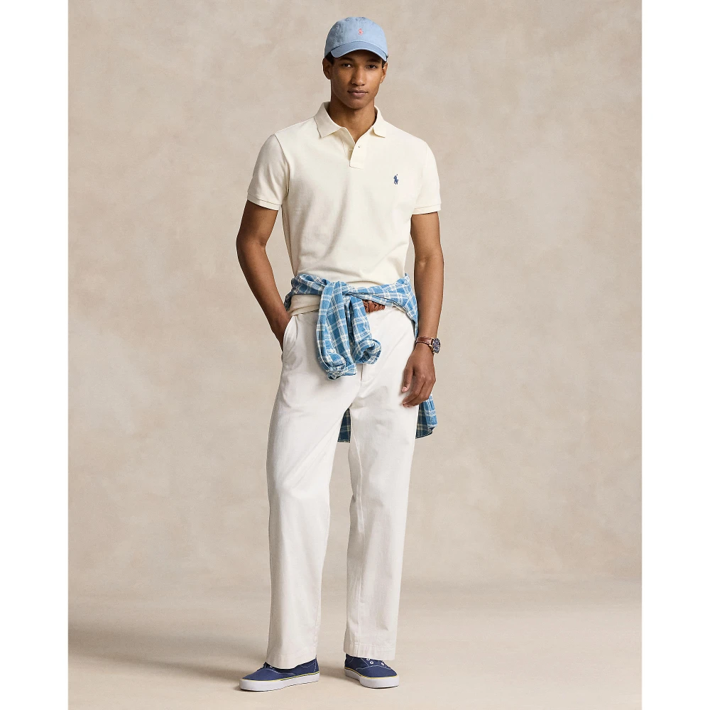Ανδρική Μπλούζα Polo Custom Slim Fit- Polo Ralph Lauren