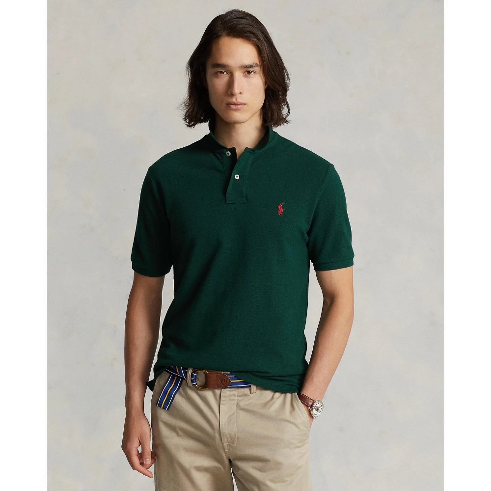 Ανδρική Μπλούζα Polo The Iconic Mesh Polo Ralph Lauren