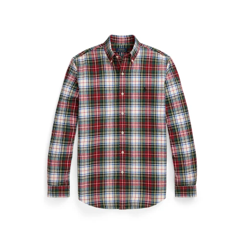 Ανδρικό Βαμβακερό Πουκάμισο Custom Fit Brushed Oxford Polo Ralph Lauren