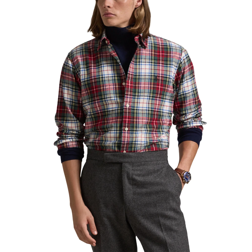 Ανδρικό Βαμβακερό Πουκάμισο Custom Fit Brushed Oxford Polo Ralph Lauren