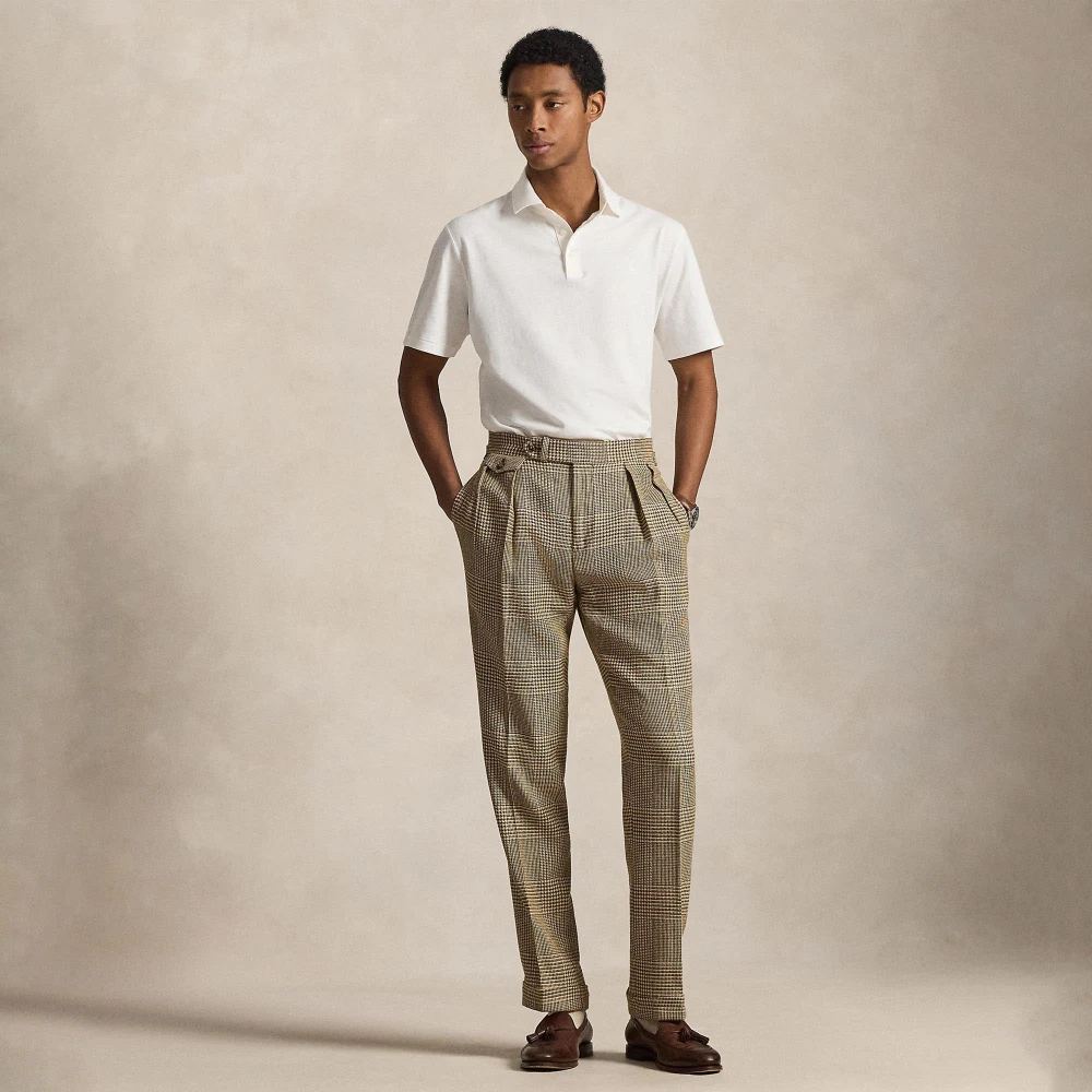 Ανδρική Μπλούζα Polo Classic Fit Cotton-Linen Mesh Polo Ralph Lauren
