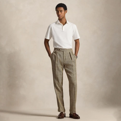Ανδρική Μπλούζα Polo Classic Fit Cotton-Linen Mesh Polo Ralph Lauren