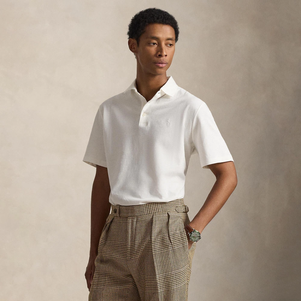 Ανδρική Μπλούζα Polo Classic Fit Cotton-Linen Mesh Polo Ralph Lauren