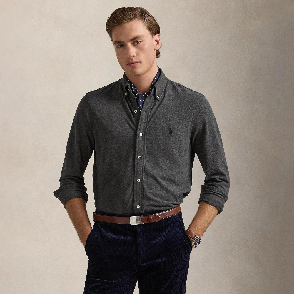 Ανδρικό Πουκάμισο Featherweight Mesh Polo Ralph Lauren