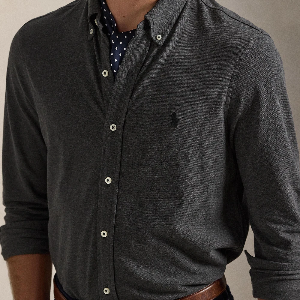 Ανδρικό Πουκάμισο Featherweight Mesh Polo Ralph Lauren