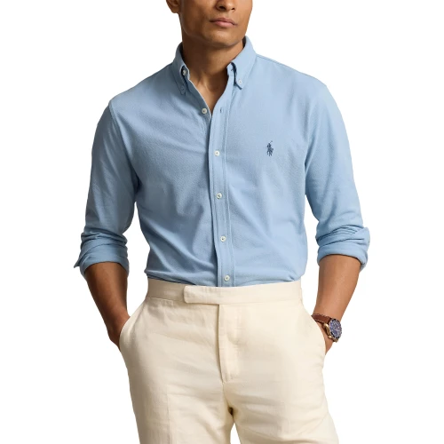 Ανδρικό Πουκάμισο Featherweight Mesh Polo Ralph Lauren