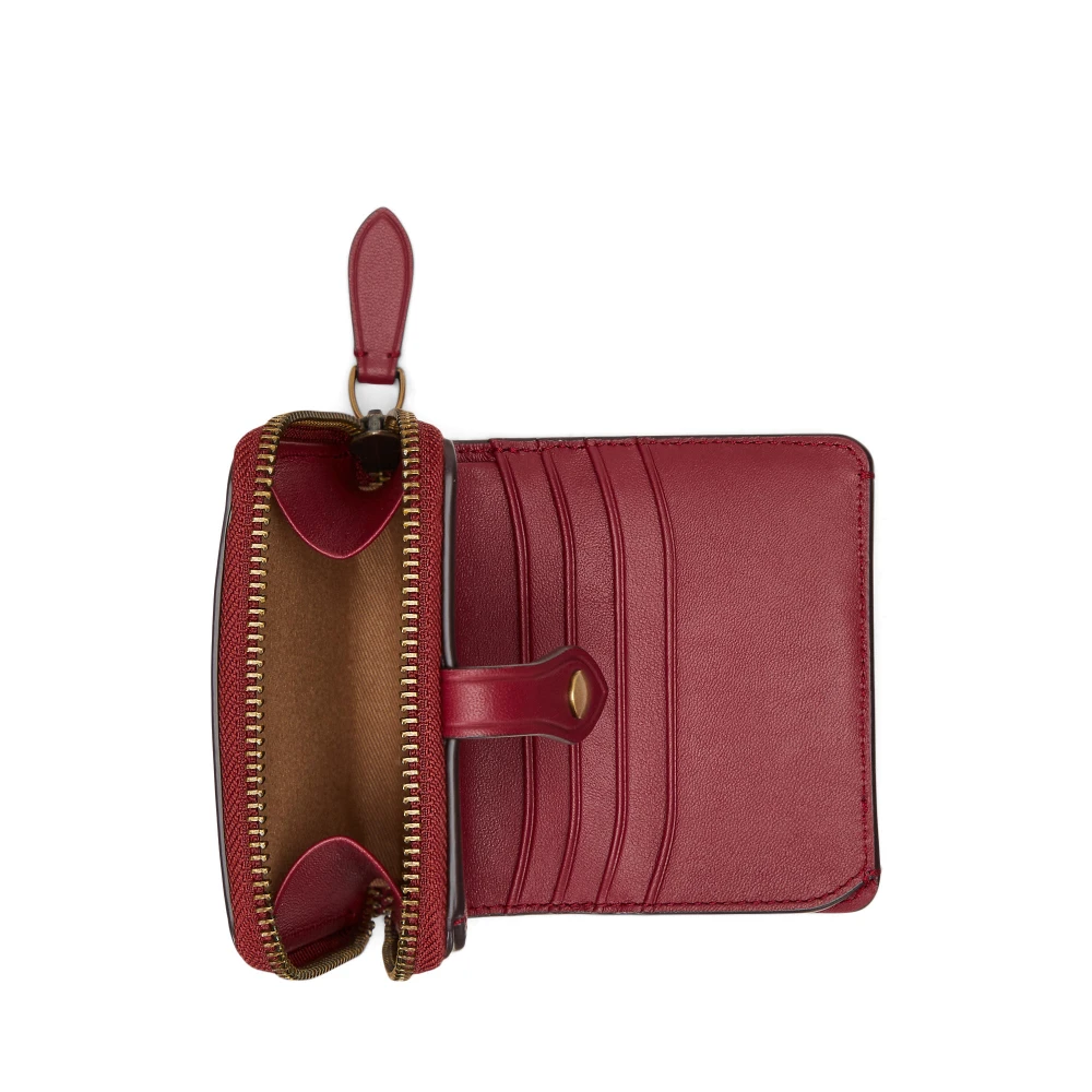 Γυναικείο Δερμάτινο Πορτοφόλι Polo Bear Compact- Polo Ralph Lauren