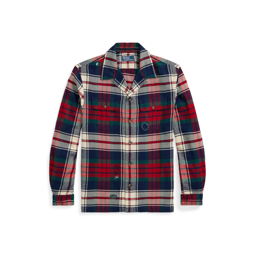 Ανδρικό Πουκάμισο Classic Fit Plaid Flannel Camp Polo Ralph Lauren