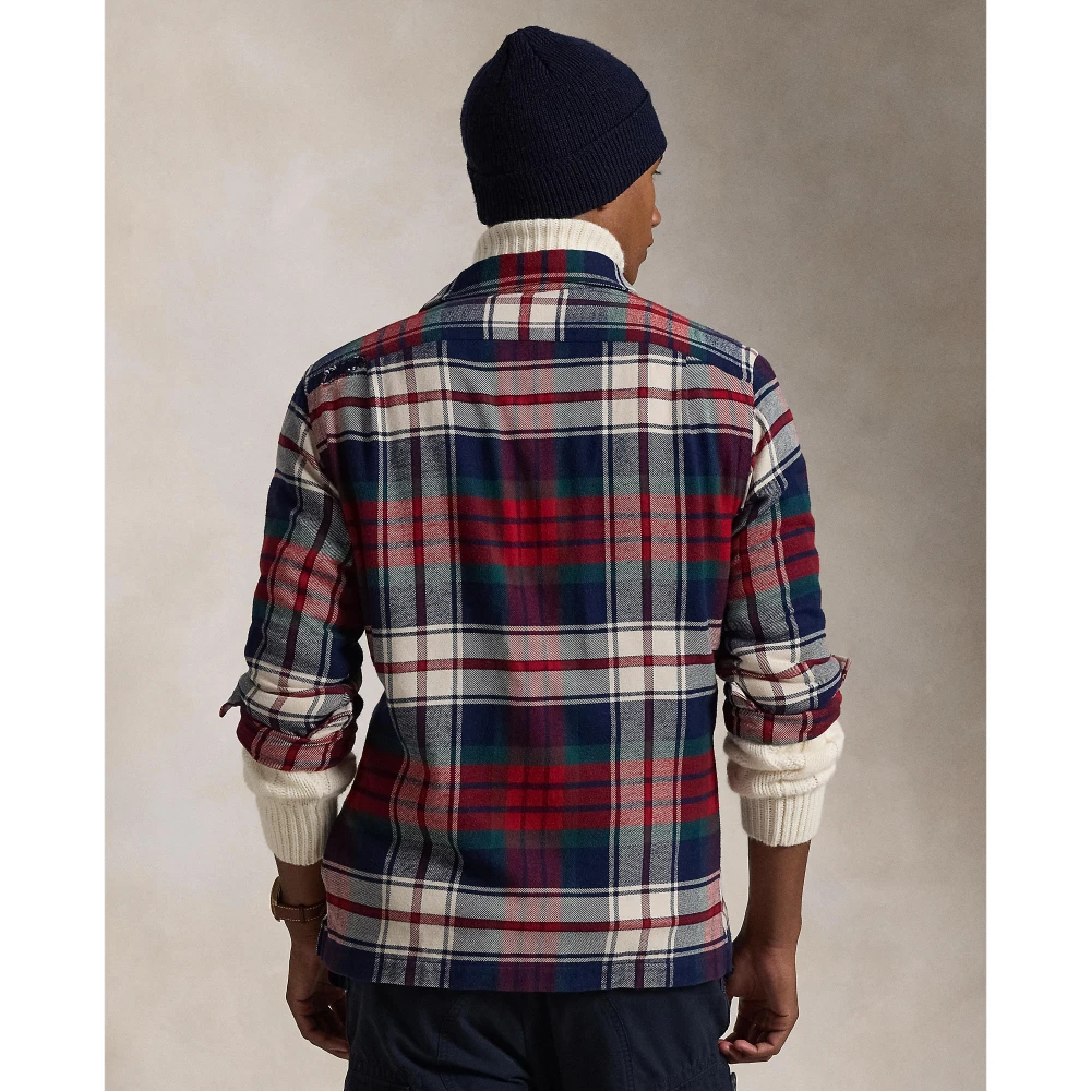 Ανδρικό Πουκάμισο Classic Fit Plaid Flannel Camp Polo Ralph Lauren