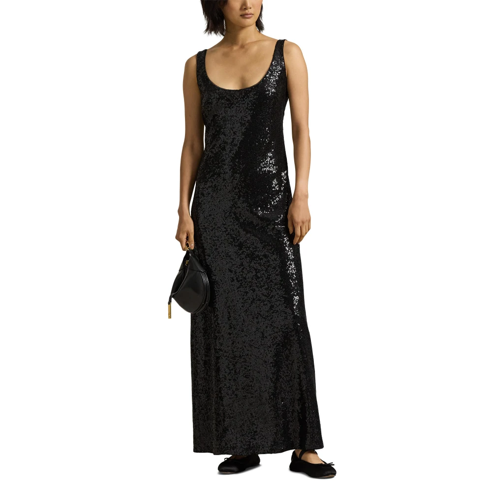 Γυναικείο Φόρεμα Sequinned Scoopneck Polo Ralph Lauren