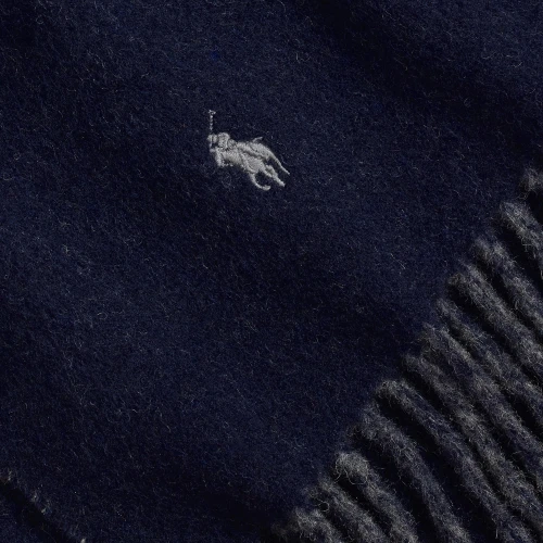 Ανδρικό Μάλλινο Κασκόλ Δύο Όψεων Polo Ralph Lauren