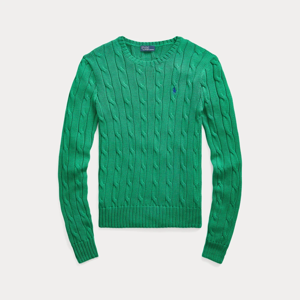 Γυναικείο Πουλόβερ Cable-Knit Cotton Crewneck Jumper Polo Ralph Lauren