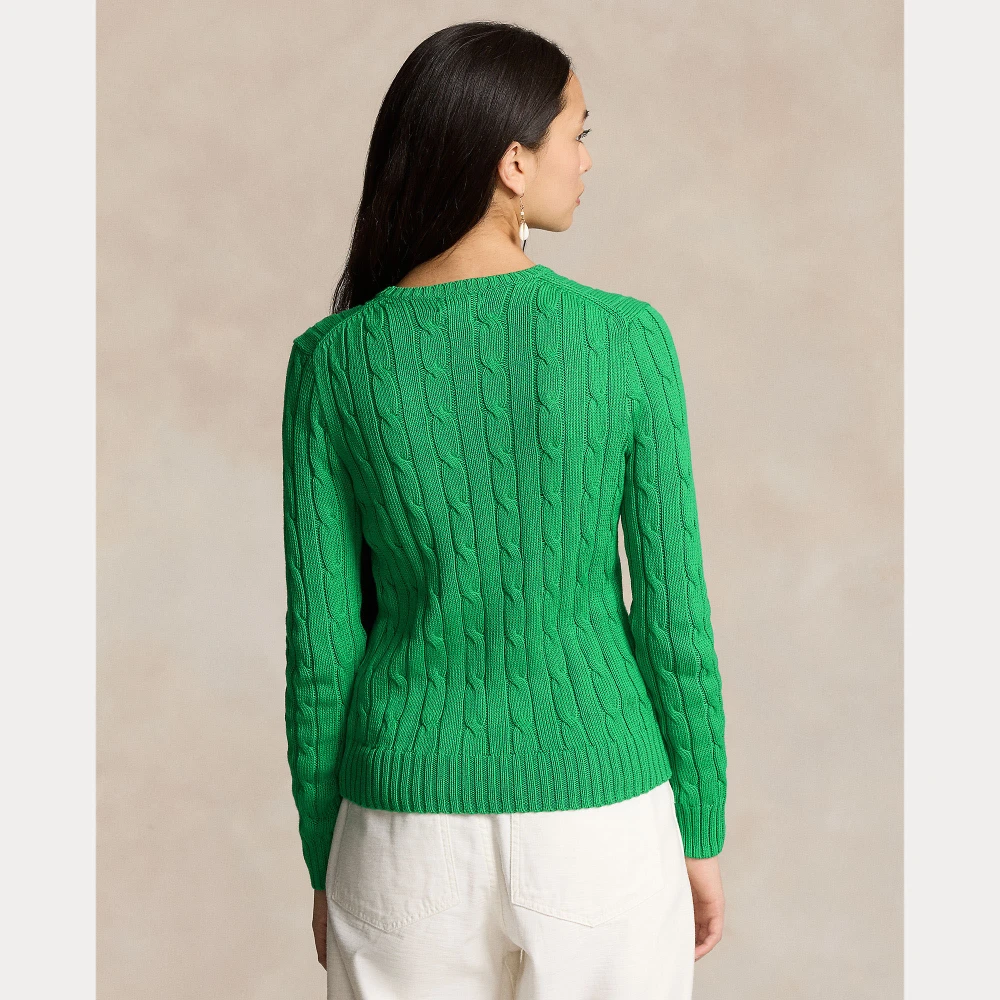 Γυναικείο Πουλόβερ Cable-Knit Cotton Crewneck Jumper Polo Ralph Lauren
