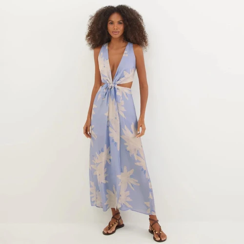 Γυναικείο Μακρύ Φόρεμα - Nadi Long Dress Vix Maliblue
