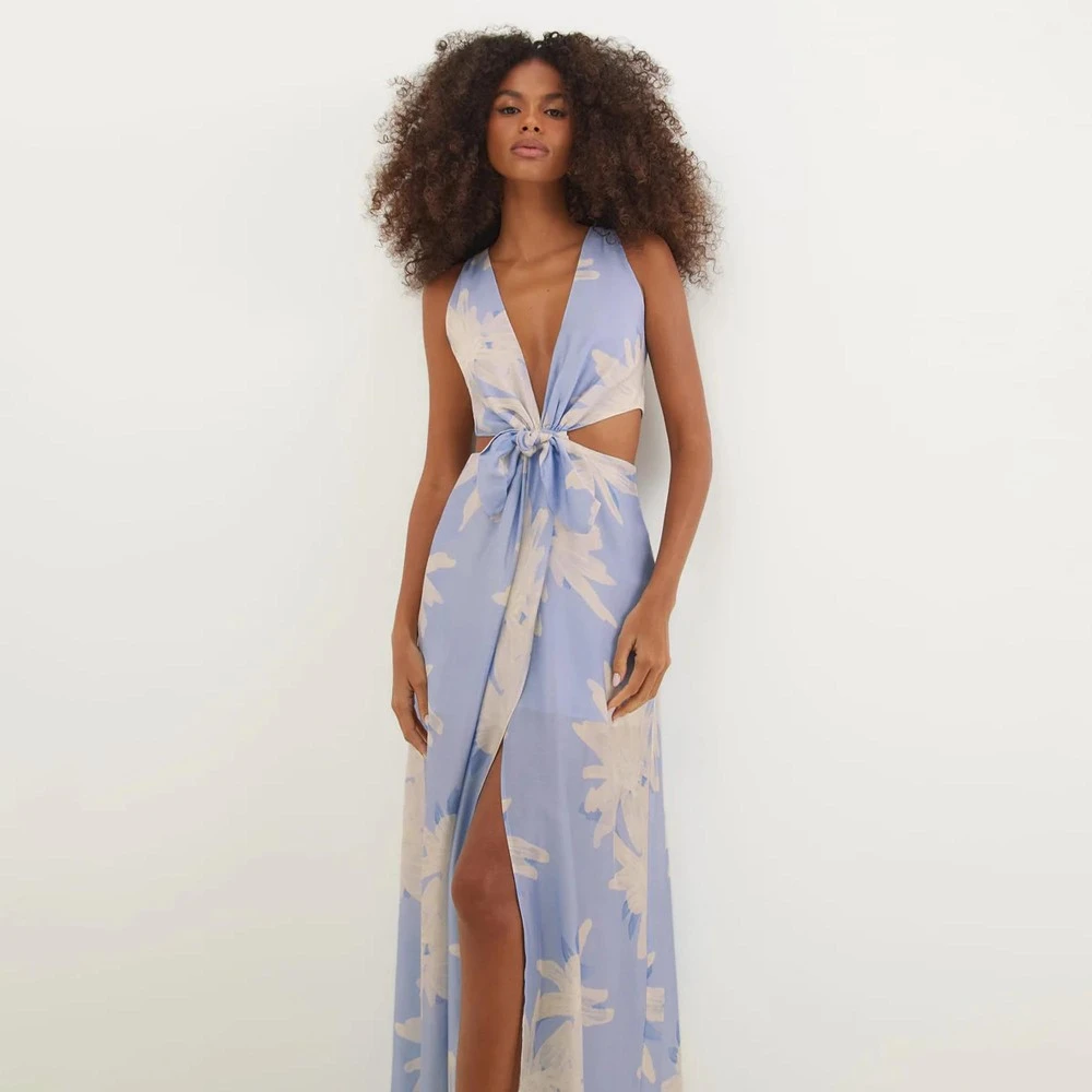Γυναικείο Μακρύ Φόρεμα - Nadi Long Dress Vix Maliblue
