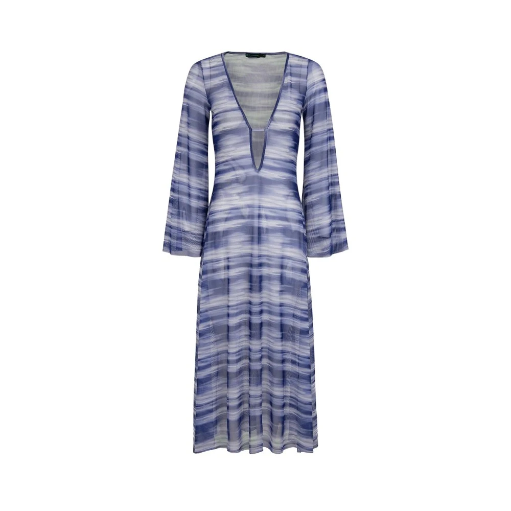  Γυναικείο Μακρύ Καφτάνι - Lidi Long Cover Up Tunic Vix Moonlight