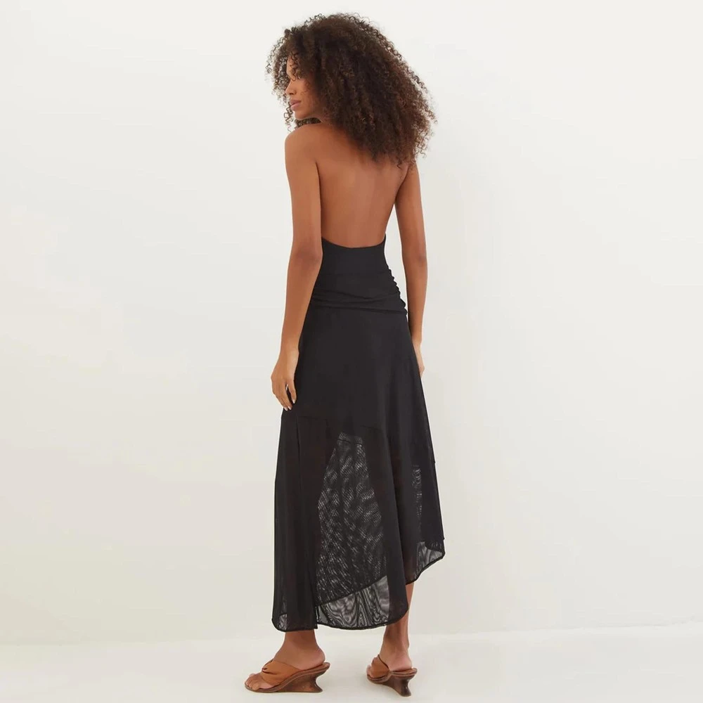 Γυναικείο Midi Φόρεμα - Zita Midi Dress Vix Black
