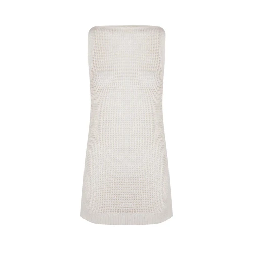 Γυναικείο Πλεκτό Cover-Up - Knit Erika Short Cover-Up Vix Off-White
