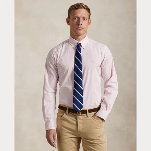 Ανδρικό Πουκάμισο Custom Fit Striped Stretch Poplin Shirt  Polo Ralph Lauren