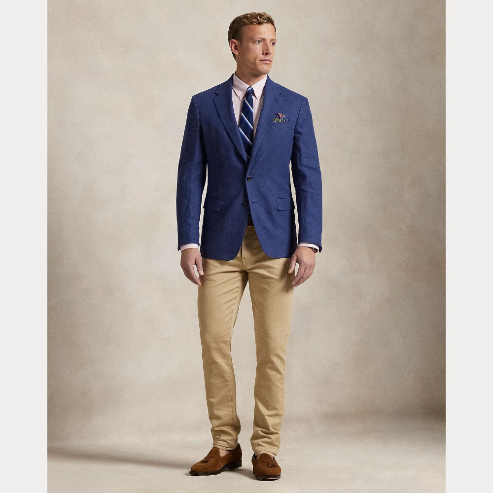 Ανδρικό Πουκάμισο Custom Fit Striped Stretch Poplin Shirt  Polo Ralph Lauren