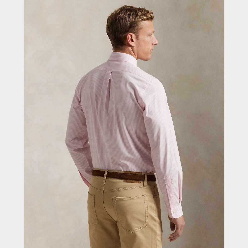 Ανδρικό Πουκάμισο Custom Fit Striped Stretch Poplin Shirt  Polo Ralph Lauren