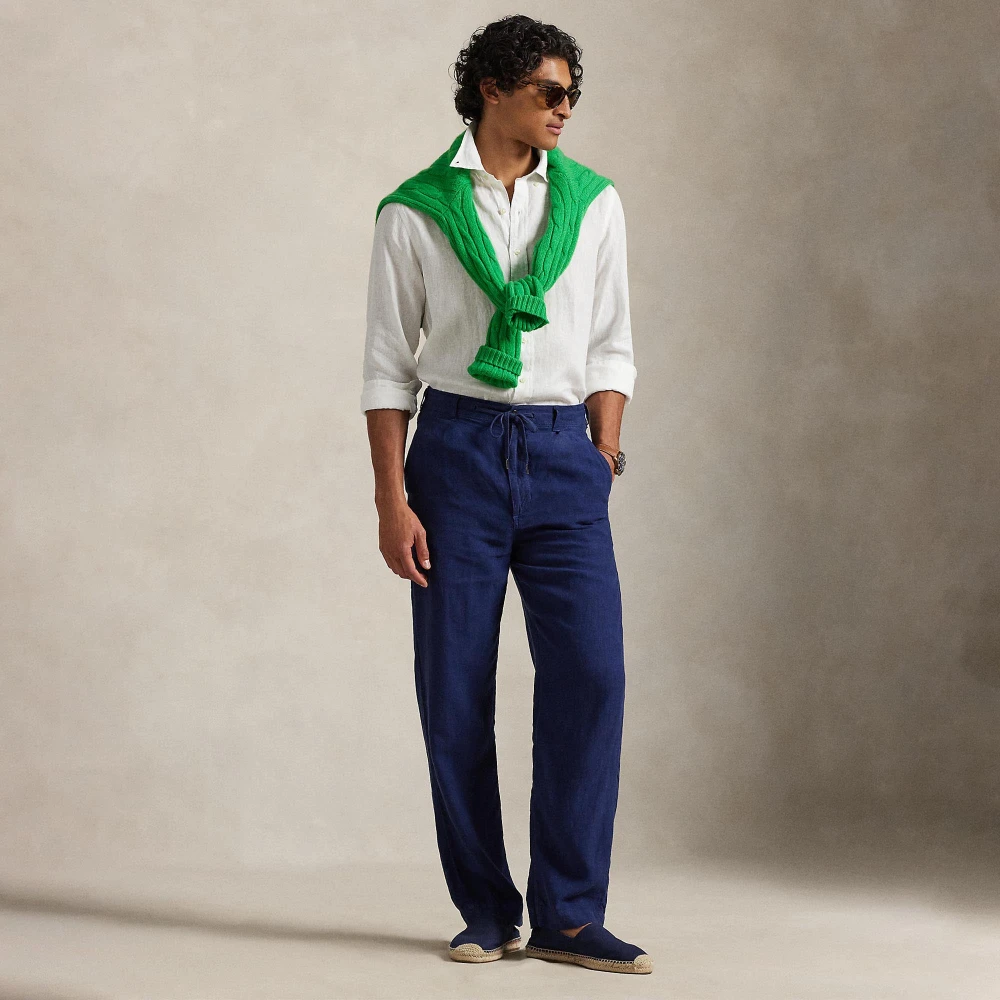 Ανδρικό Πουκάμισο Custom Fit Linen Shirt Polo Ralph Lauren