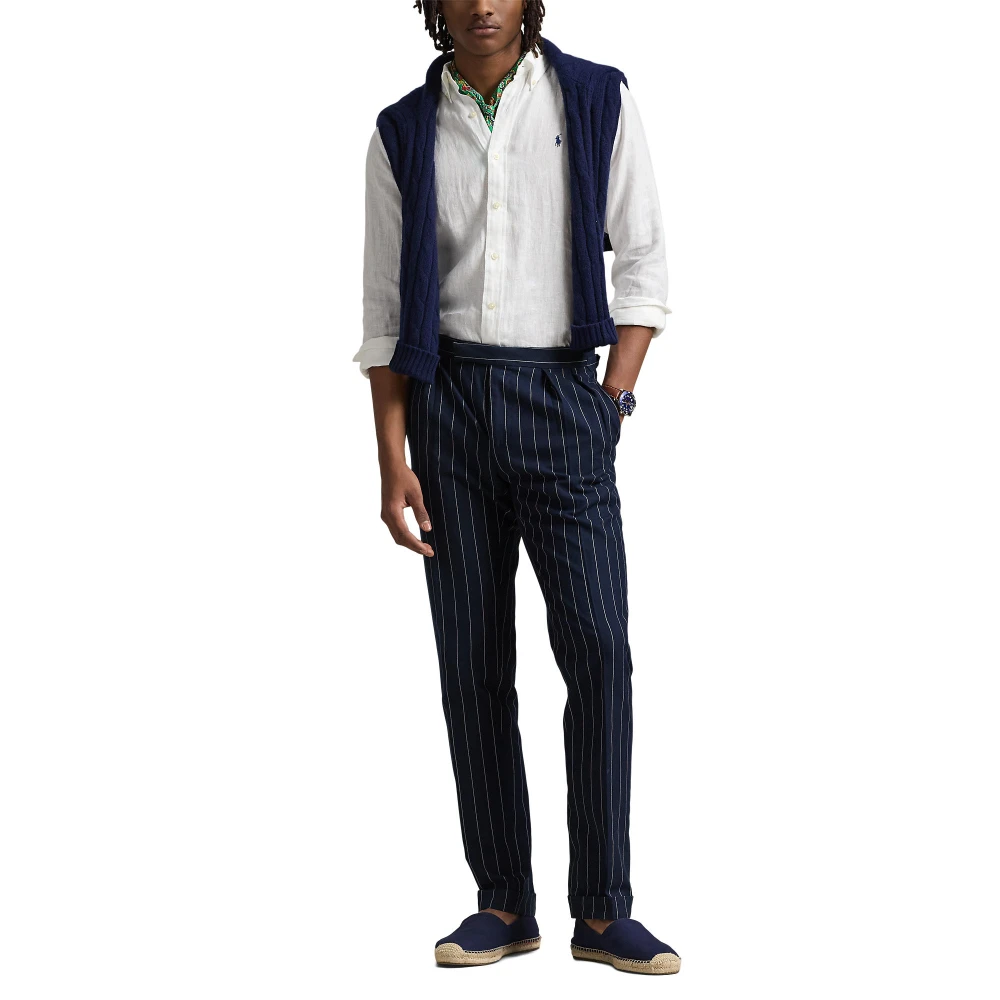 Ανδρικό Πουκάμισο Custom Fit Linen Shirt Polo Ralph Lauren