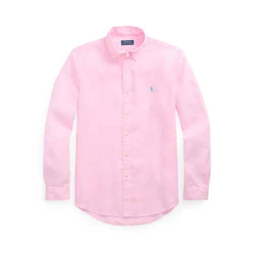 Ανδρικό Πουκάμισο Custom Fit Linen Shirt Polo Ralph Lauren