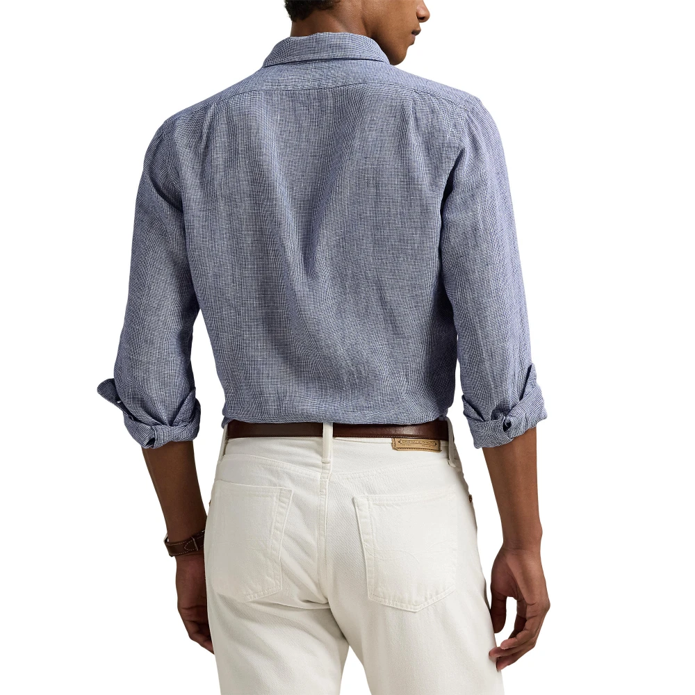 Ανδρικό Πουκάμισο Custom Fit Linen Shirt Polo Ralph Lauren