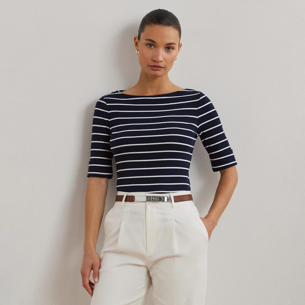 Γυναικεία Μπλούζα  Striped Boatneck Top  Polo Ralph Lauren