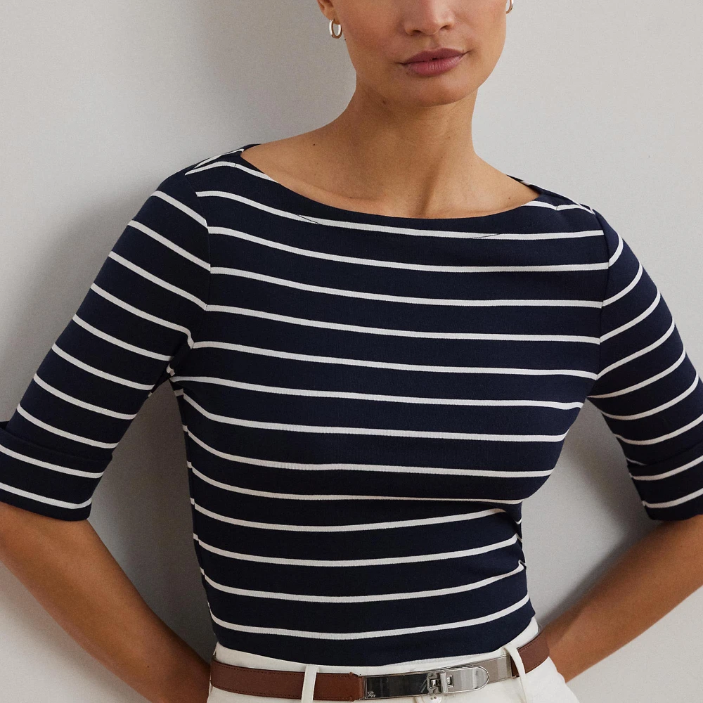 Γυναικεία Μπλούζα  Striped Boatneck Top  Polo Ralph Lauren
