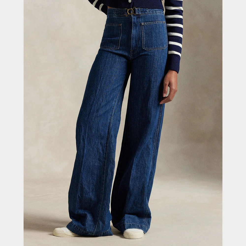 Γυναικείο Παντελόνι Wide-Leg Flare Jean  Polo Ralph Lauren