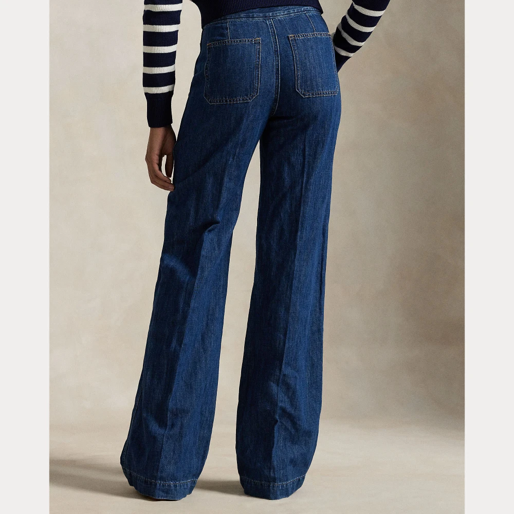 Γυναικείο Παντελόνι Wide-Leg Flare Jean  Polo Ralph Lauren