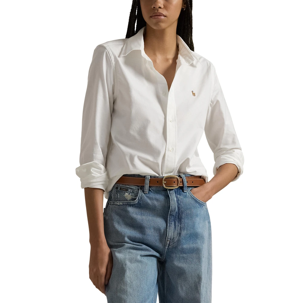 Γυναικείο Πουκάμισο Stretch Slim Fit Oxford Shirt Polo Ralph Lauren