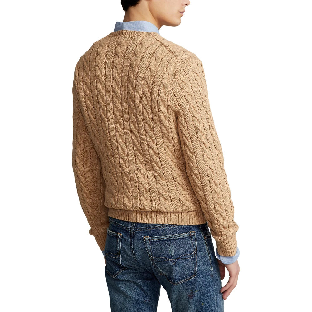 Ανδρικό Πουλόβερ Cable-Knit Cotton Polo Ralph Lauren