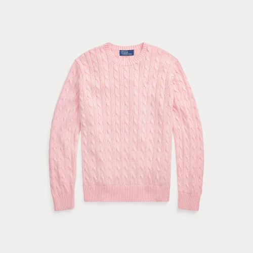 Ανδρικό Πουλόβερ Cable-Knit Cotton Crewneck Sweater Polo Ralph Lauren