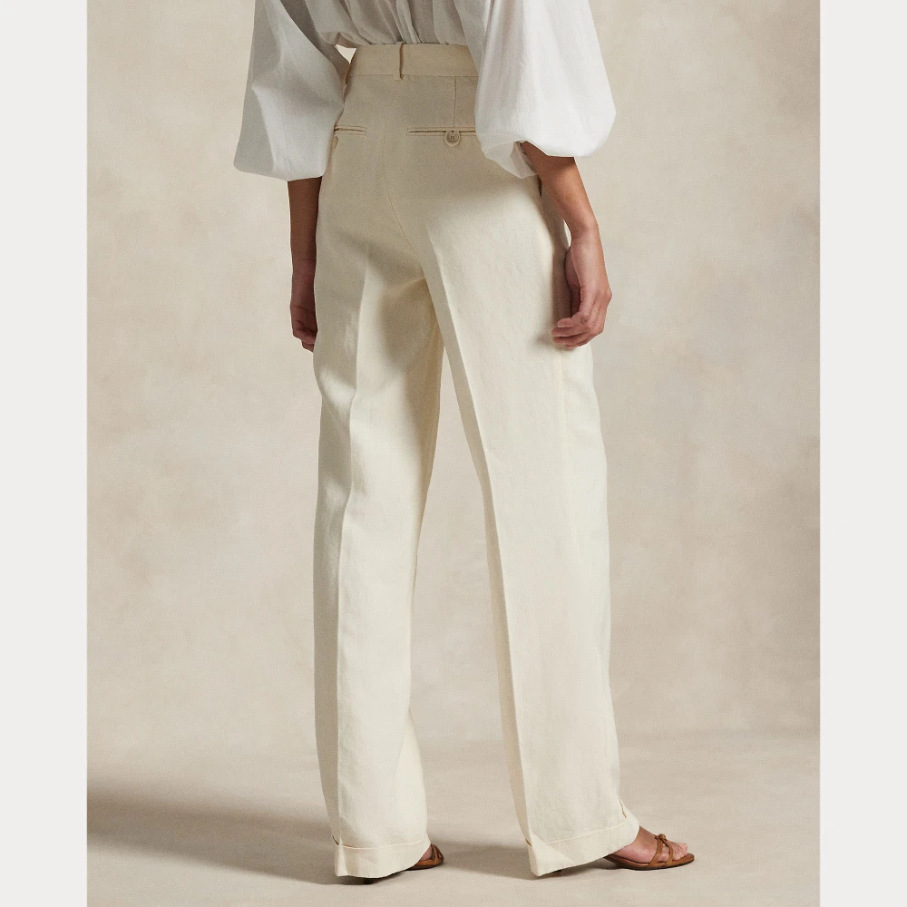 Γυναικείο Παντελόνι Hemp Relaxed Straight Pant  Polo Ralph Lauren