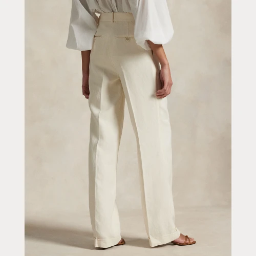 Γυναικείο Παντελόνι Hemp Relaxed Straight Pant  Polo Ralph Lauren