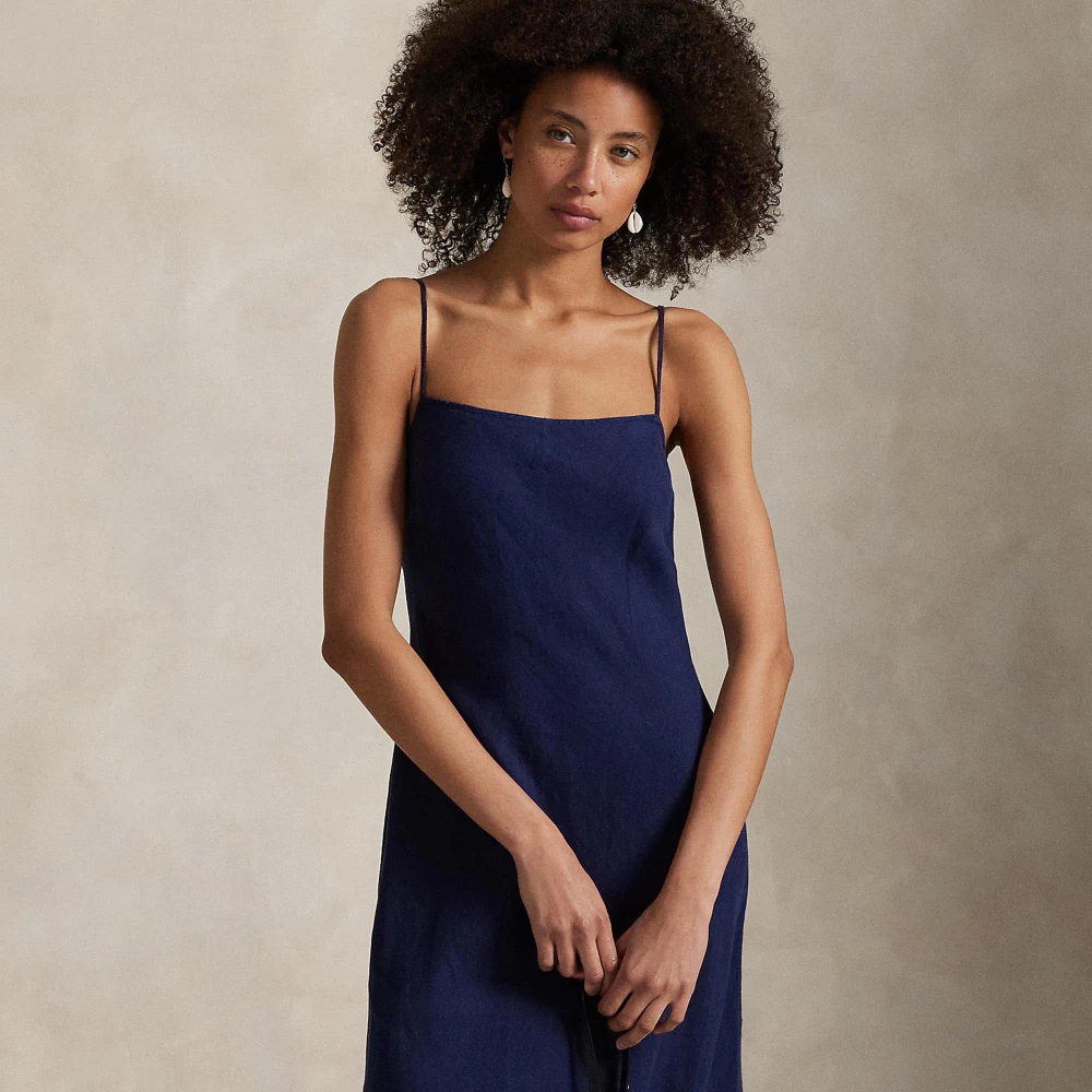 Γυναικείο Φόρεμα  Linen Sleeveless A-Line Dress Polo Ralph Lauren