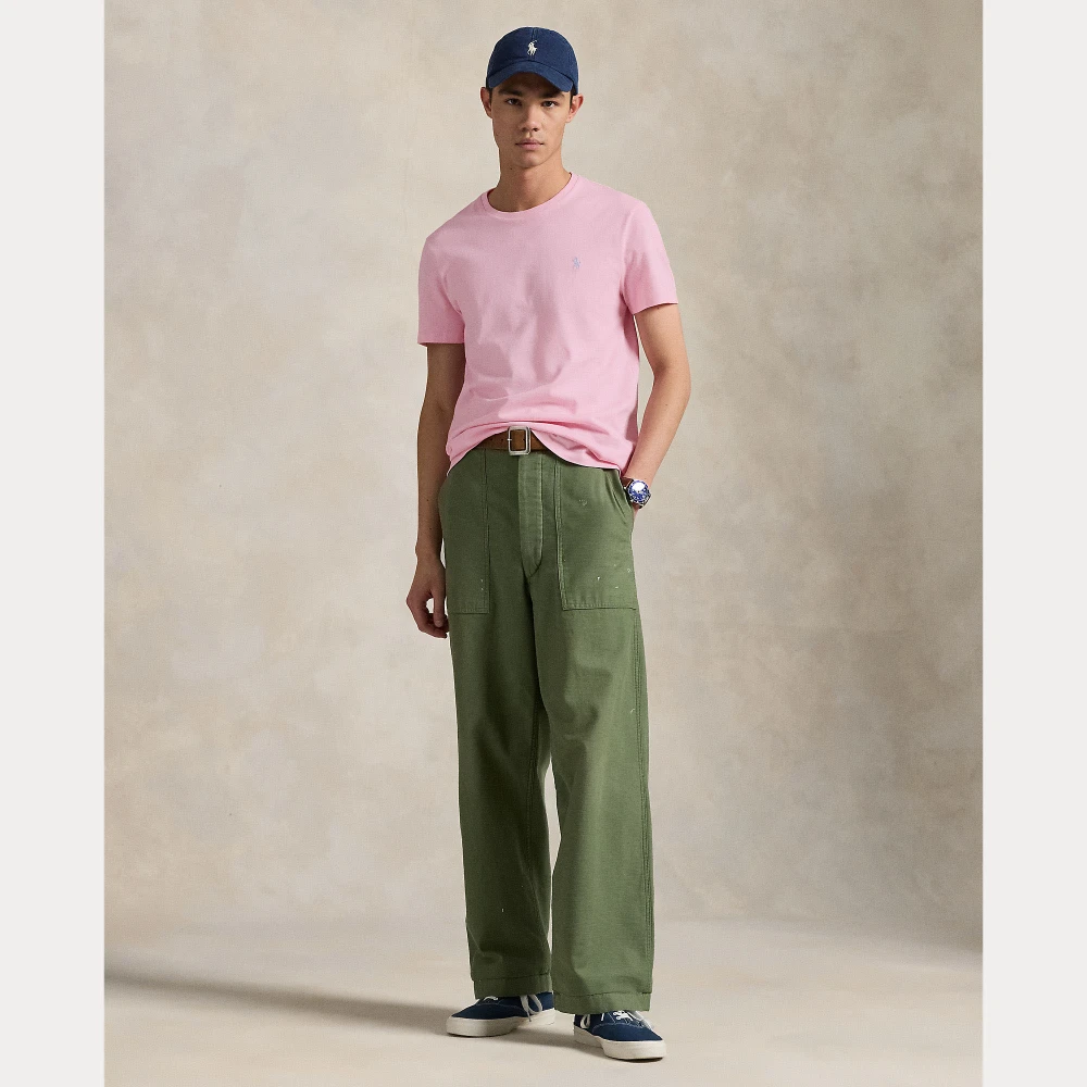 Ανδρική Μπλούζα Custom Slim Fit Jersey Crewneck Polo Ralph Lauren
