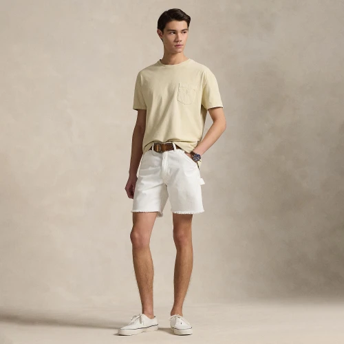 Ανδρική Μπλούζα Custom Slim Mineral-Dyed Pocket Polo Ralph Lauren