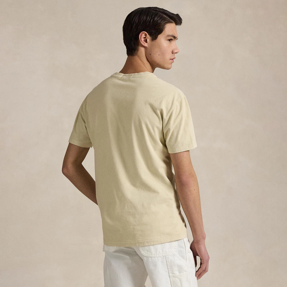 Ανδρική Μπλούζα Custom Slim Mineral-Dyed Pocket Polo Ralph Lauren