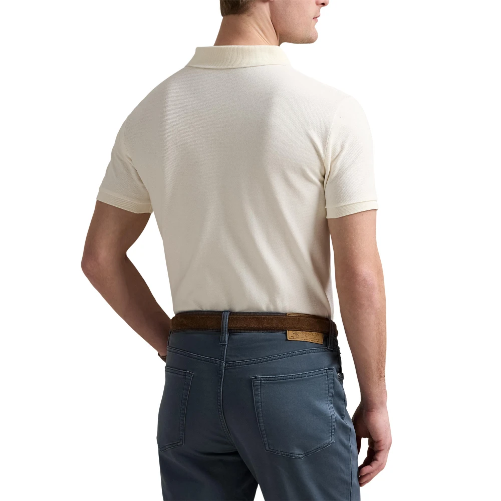 Ανδρικό Πουκάμισο Custom Slim Fit Big Pony Mesh Polo Ralph Lauren